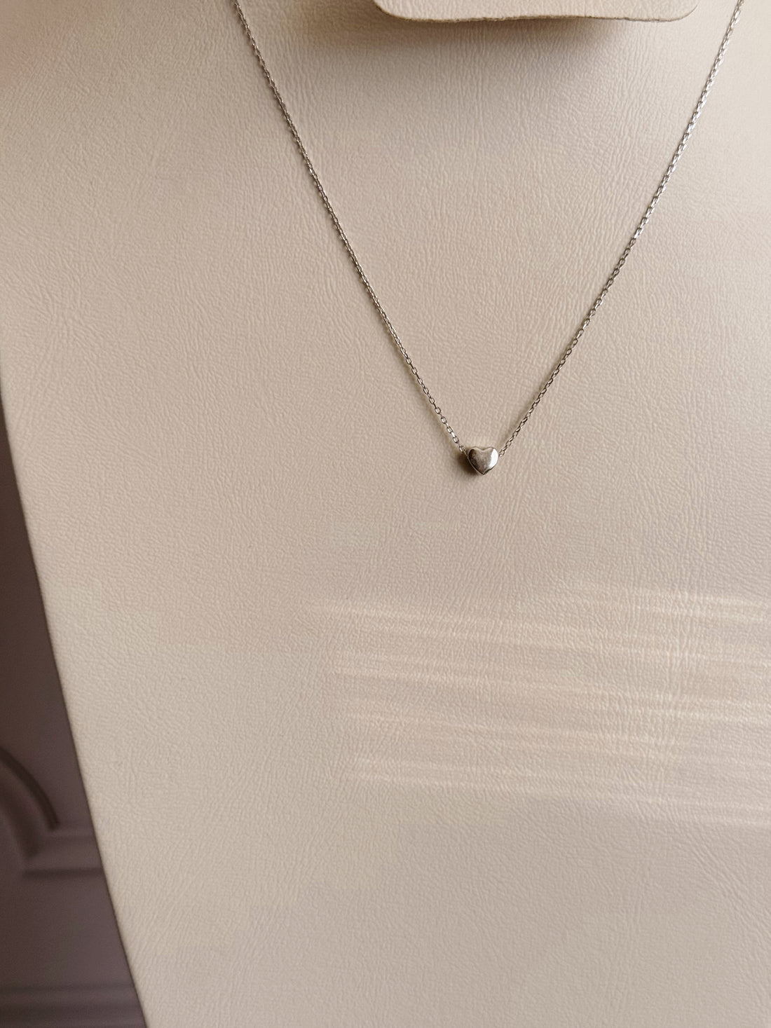 Collar Mini Corazón Plata