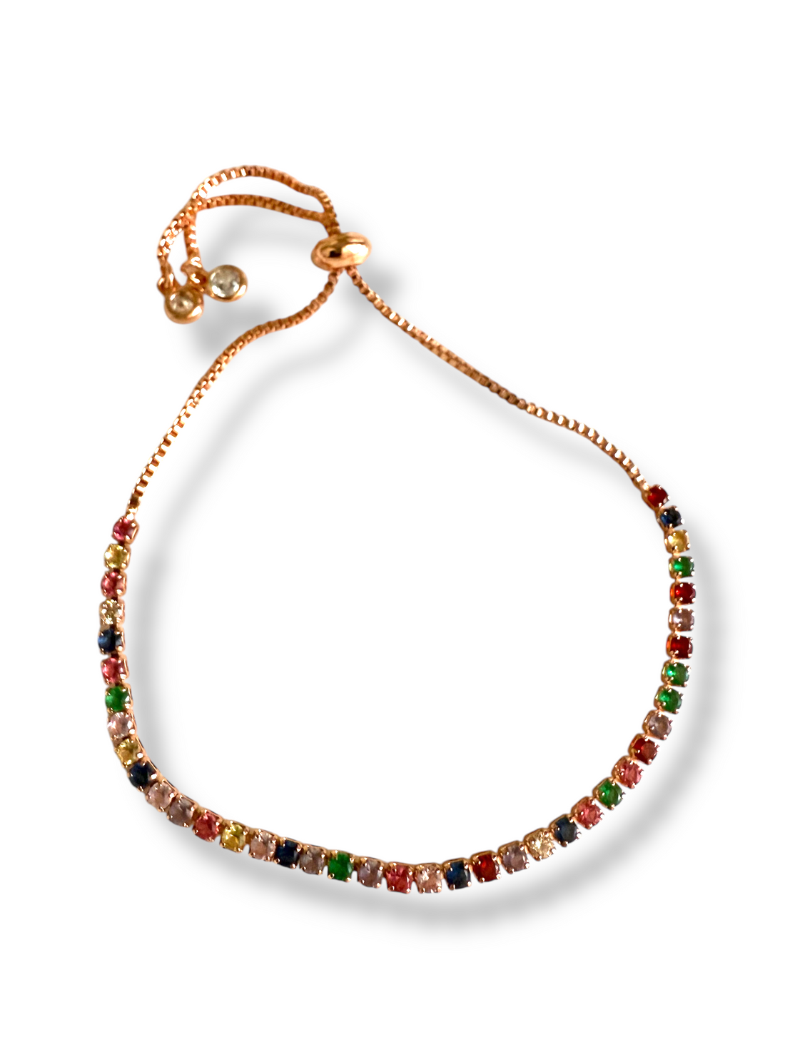 Pulsera Zirconias ajustable