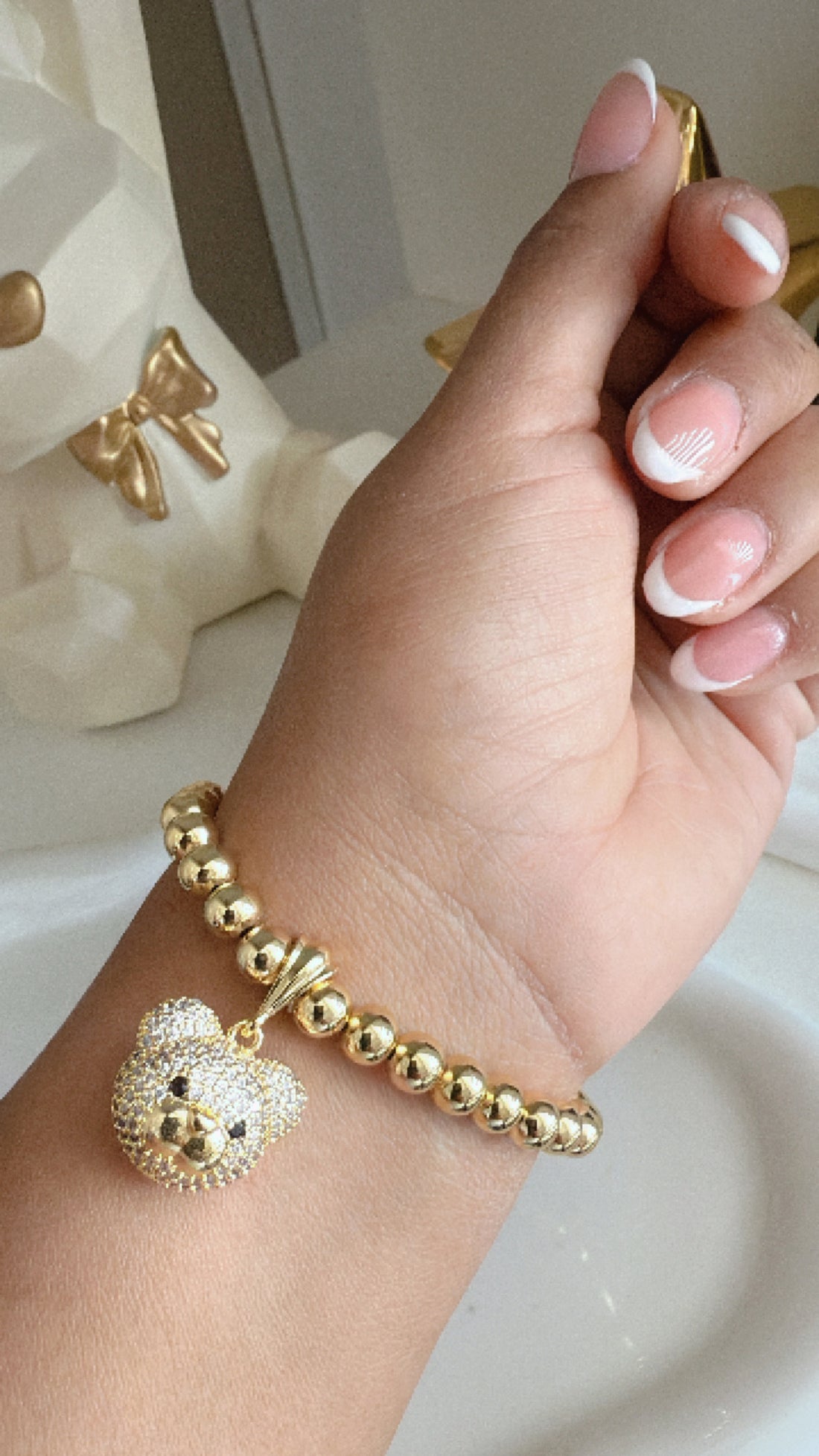 Pulsera Osito Circonias