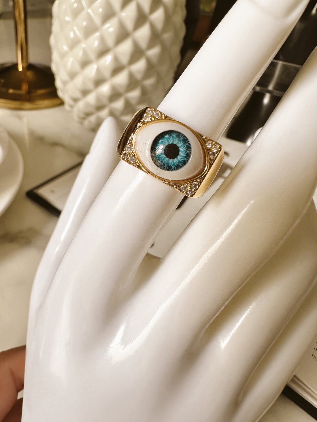 Anillo Ojo Azul