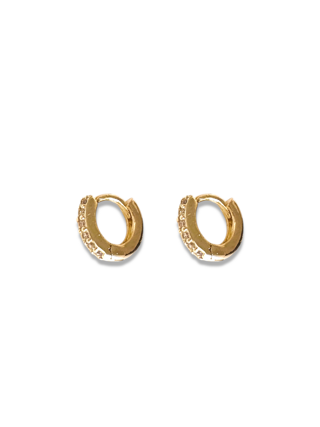 Aretes Mini Huggies circonias