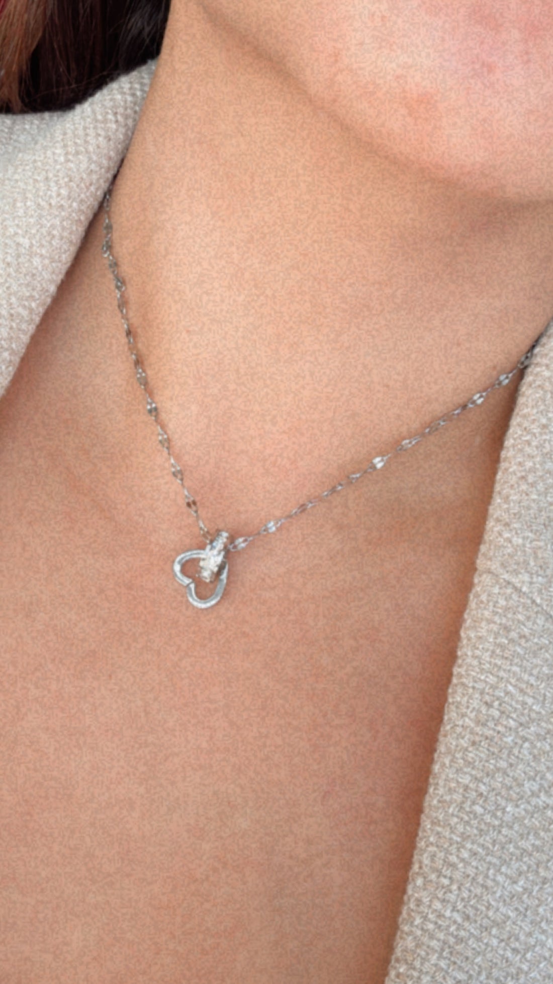 Collar corazón