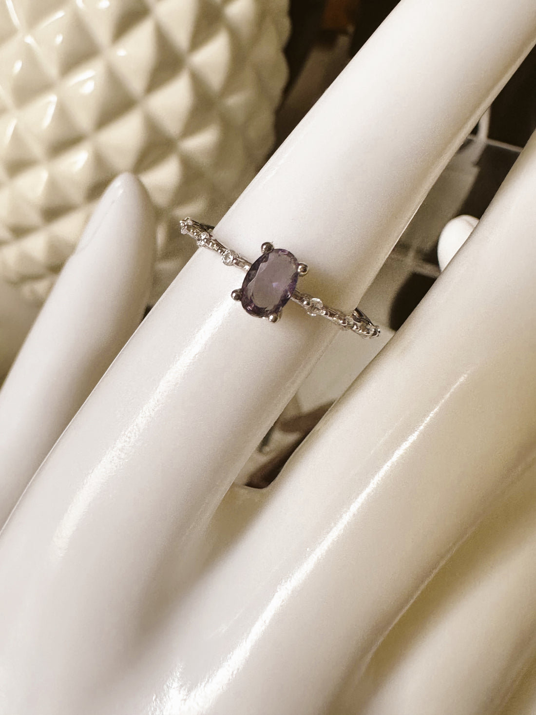 Anillo Amatista