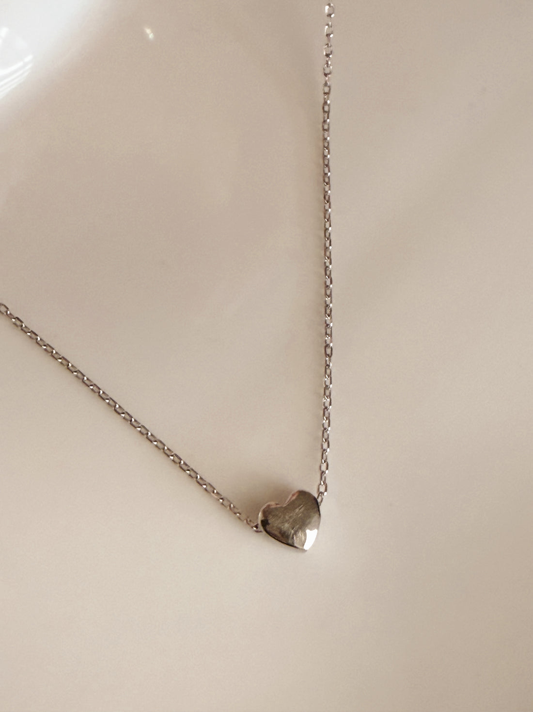 Collar Mini Corazón Plata