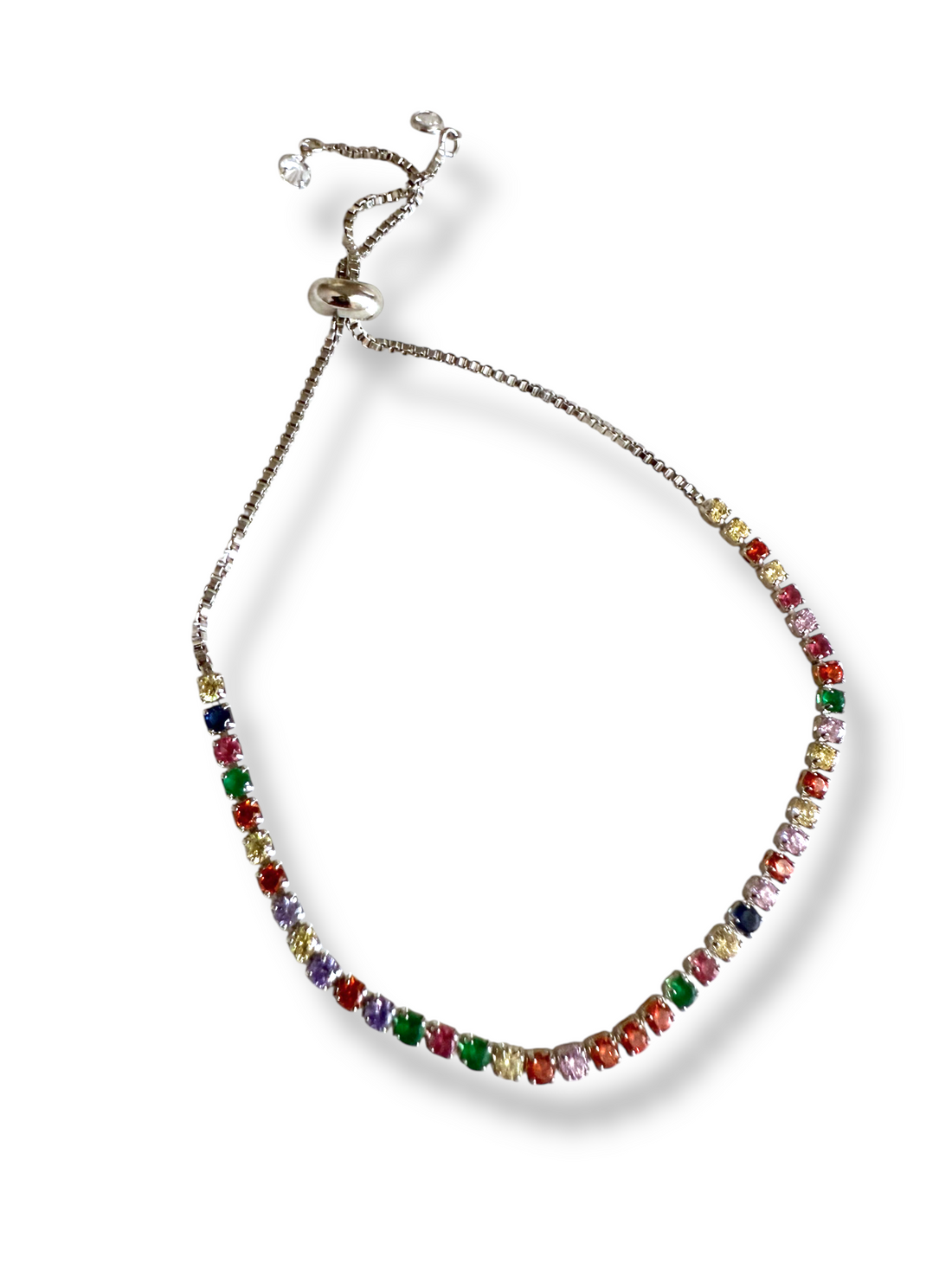 Pulsera Zirconias ajustable
