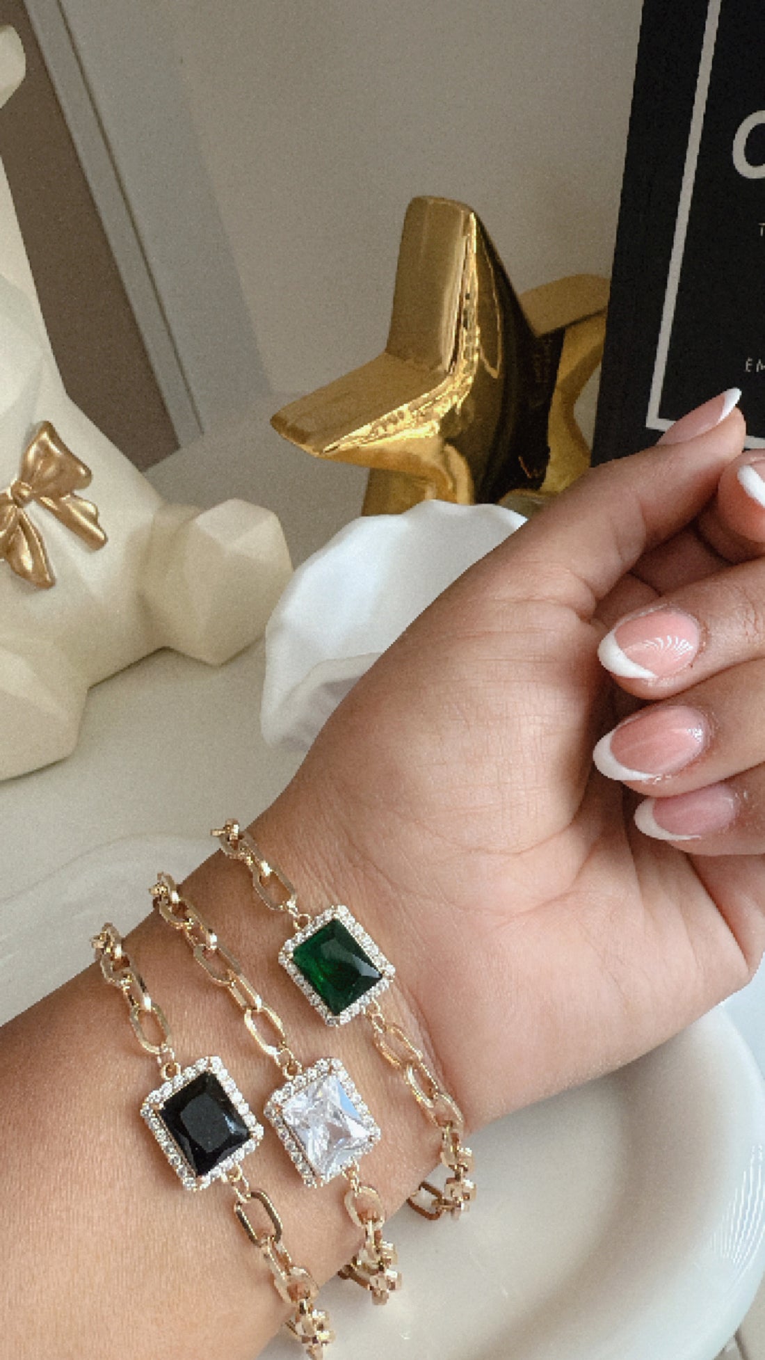 Pulsera Cuadro circonias