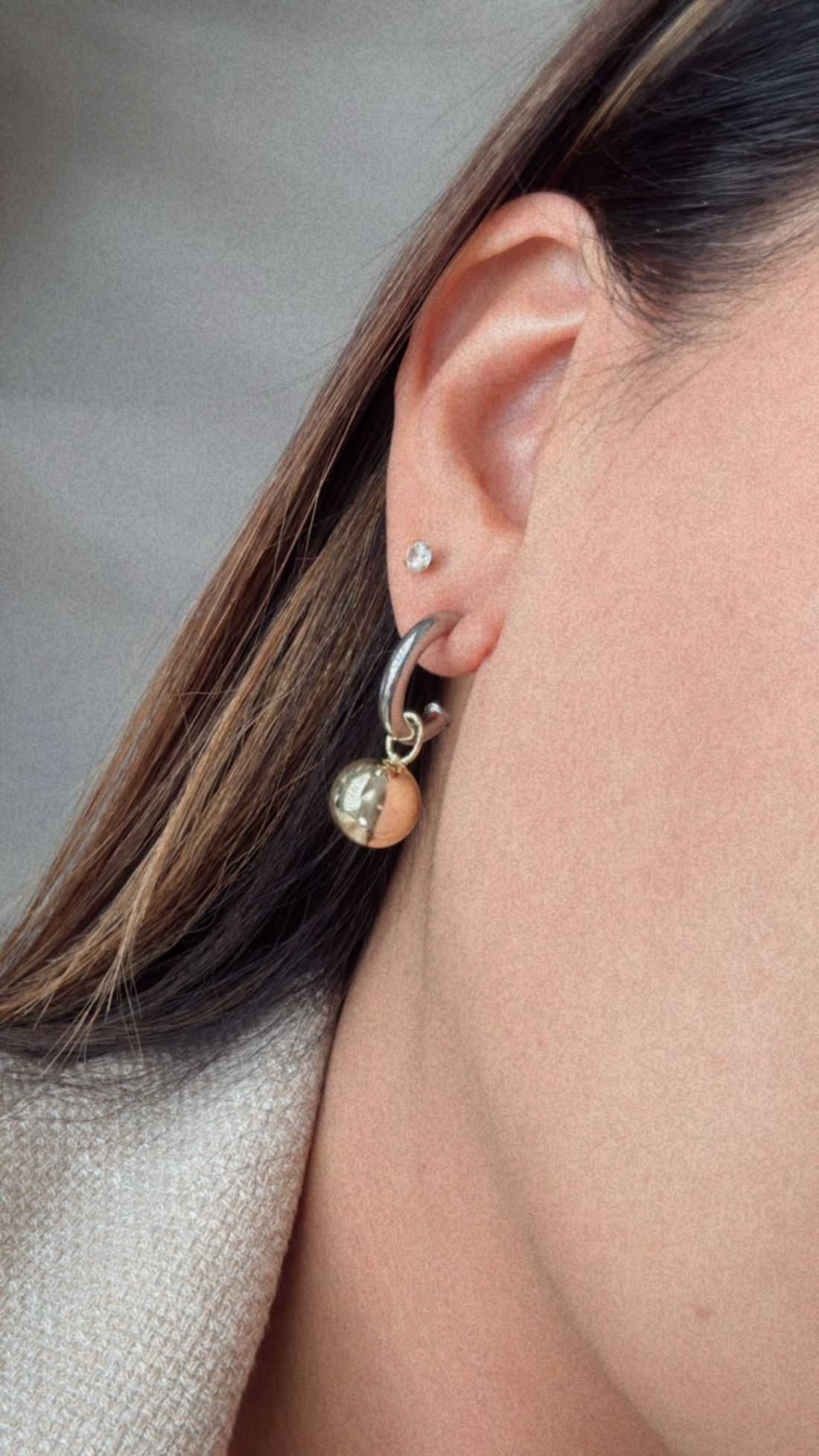 Aretes Bola