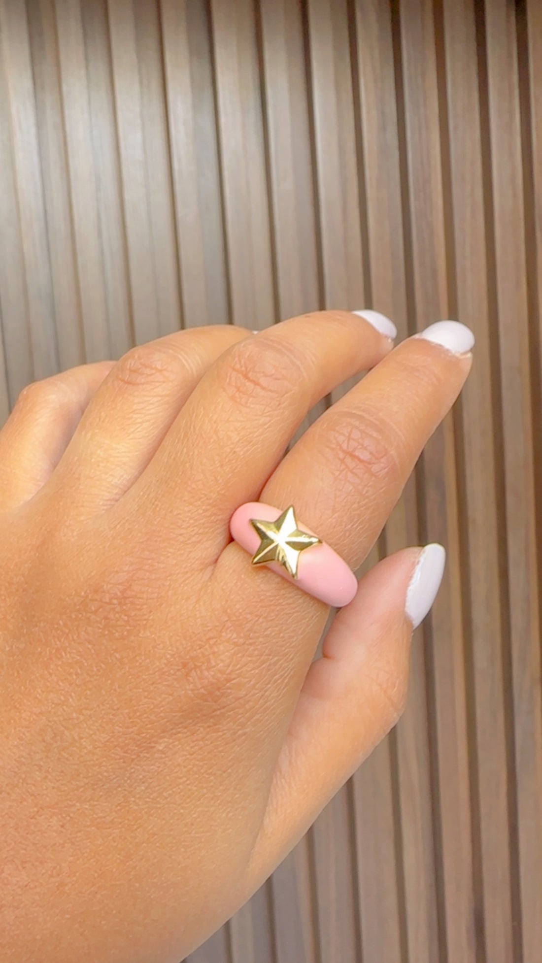 Anillo Estrella Esmalte