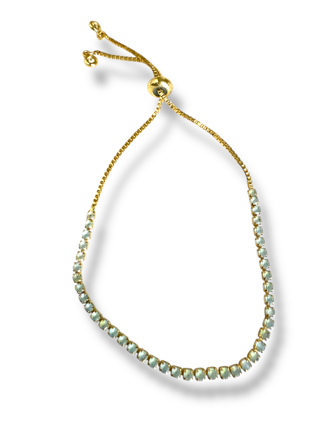 Pulsera Zirconias ajustable