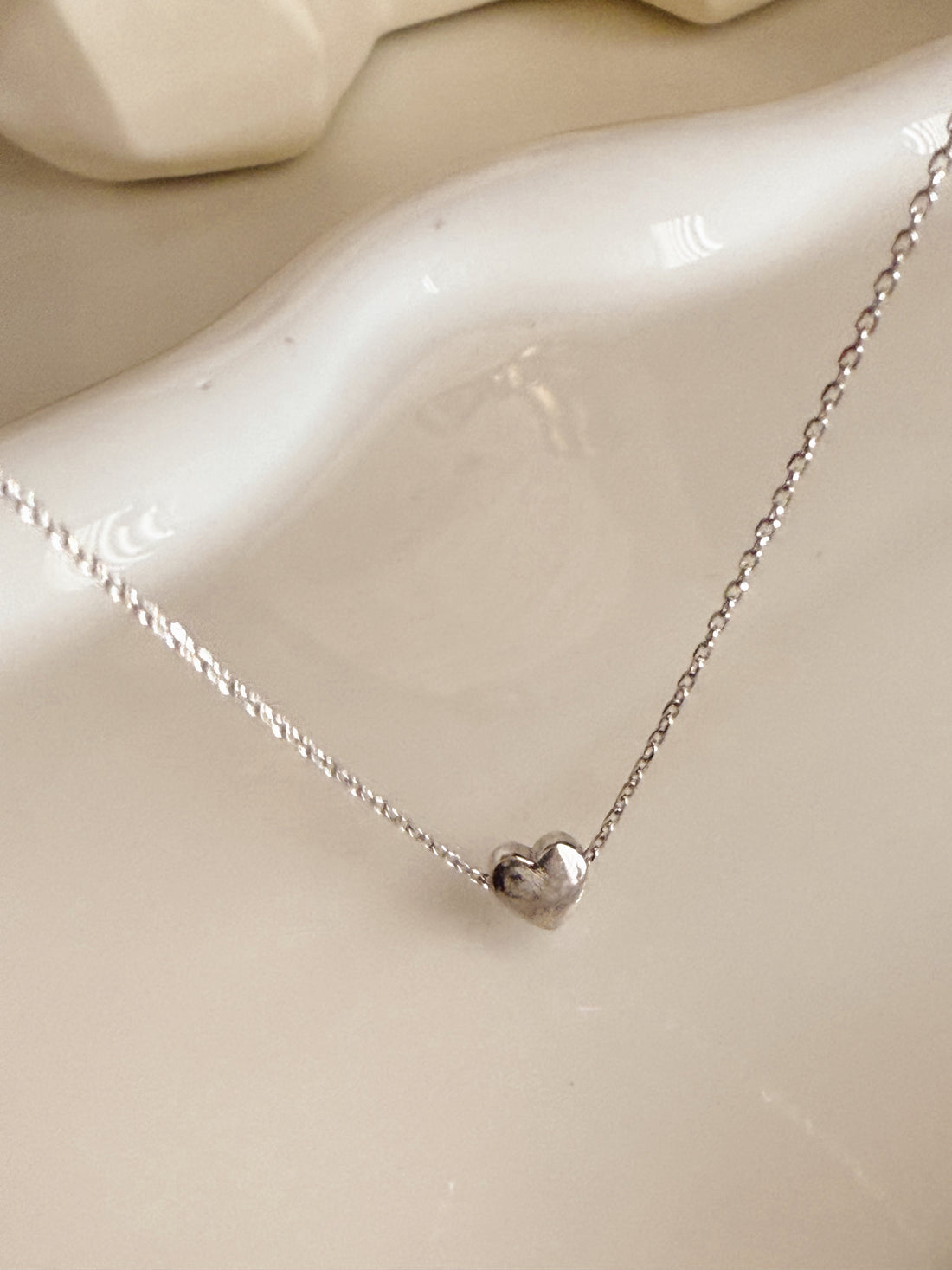 Collar Mini Corazón Plata
