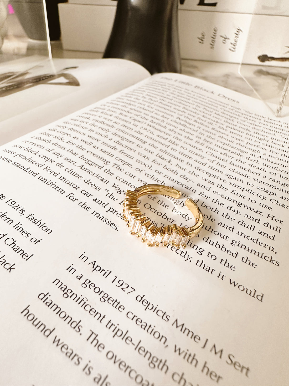 Anillo Baguette