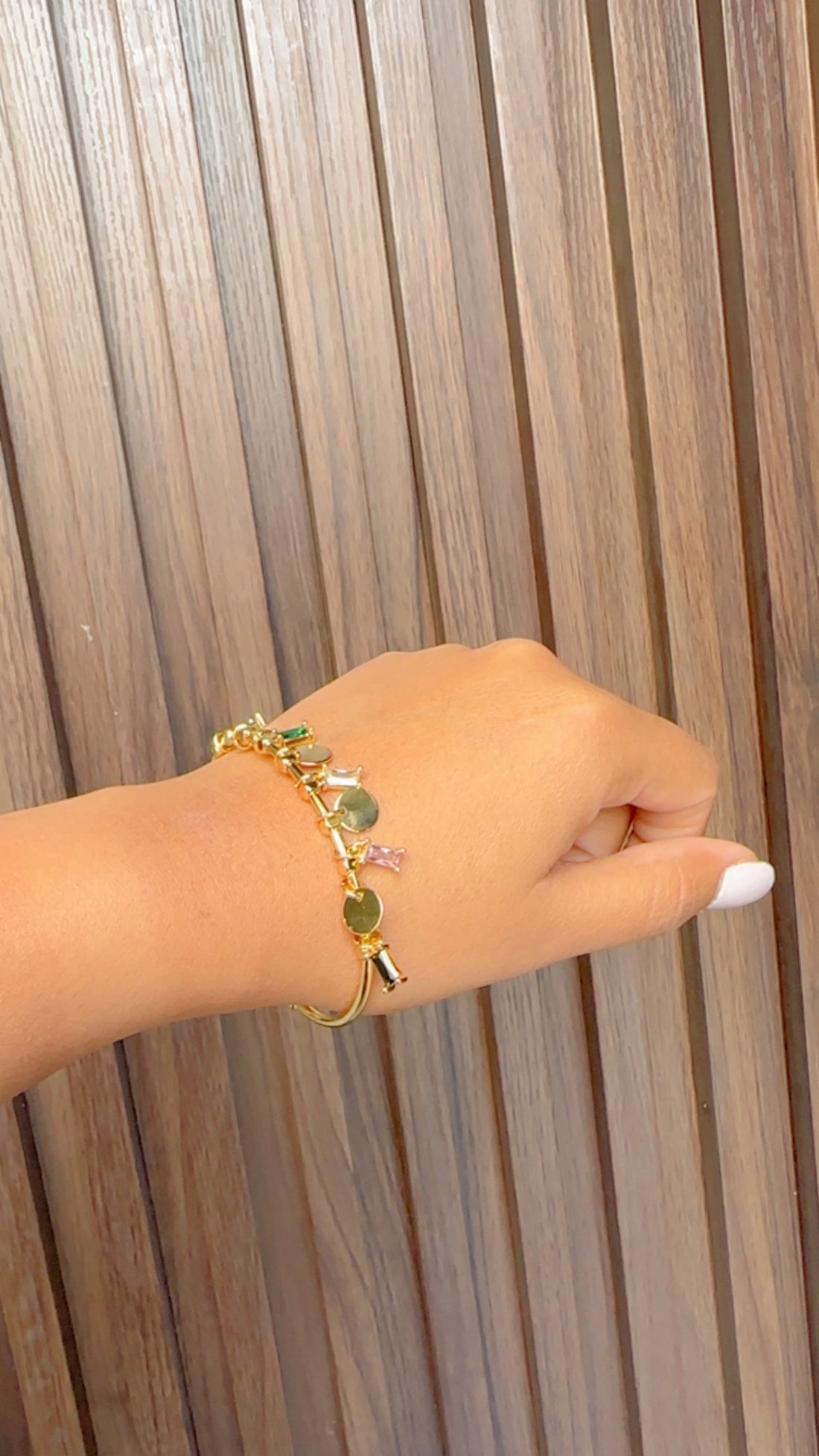 Brazalete baguette colores