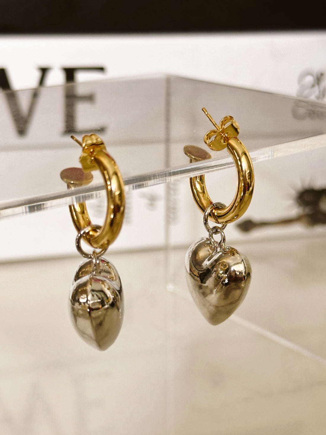 Aretes Corazón